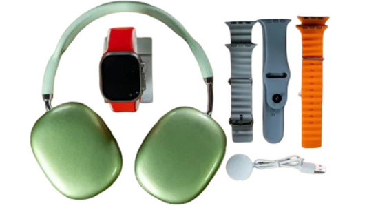 Crown C6 Ultra 2 Smart Watch with Headphone