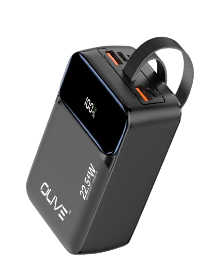Chargezilla World's Smallest 30000mAh Powerbank With Free Olive Neckband (1 Year Warranty)