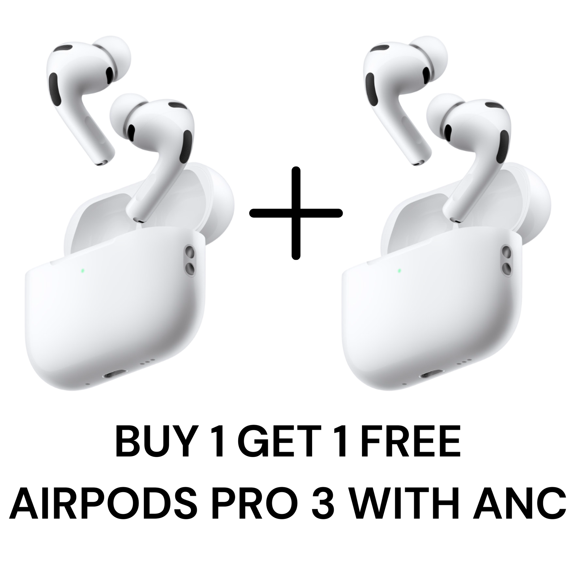 Buy 1 Get 1 Free Airpod Pro 3rd Generation ANC ENABLED High Quality Bass Sound