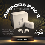 PREMIUM QUALITY AIRPODS PRO 2 ANC BUZZER EDITION WITH SILICONE POUCH