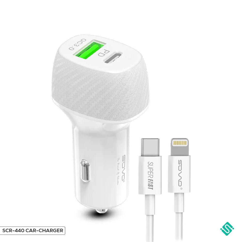 Sovo Sugar SCR-440 38W CAR-CHARGER