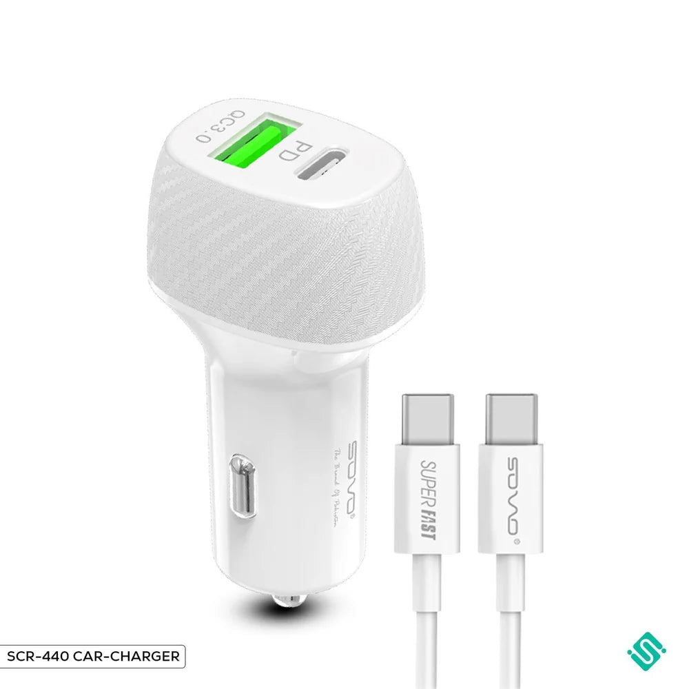 Sovo Sugar SCR-440 38W CAR-CHARGER