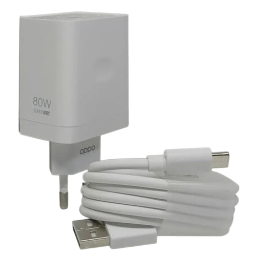 Original Oppo / Realme  80W SuperVOOC / SuperDart Charger | 100% Original + Free Cable [Open Parcel Allowed]