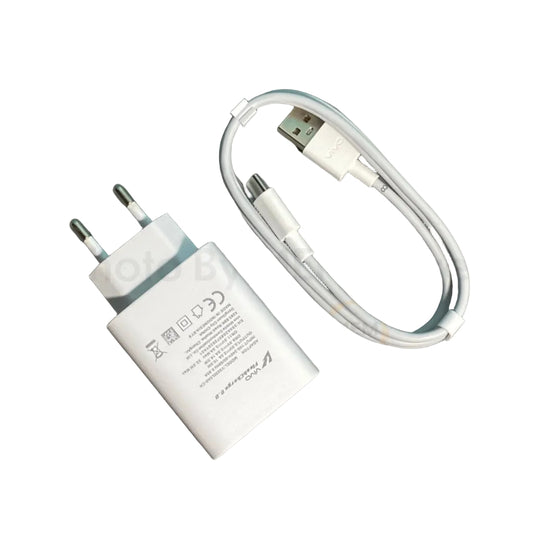 VIVO 33WATTS ORIGINAL FLASH CHARGER | 100% Original + Free Cable [Open Parcel Allowed]